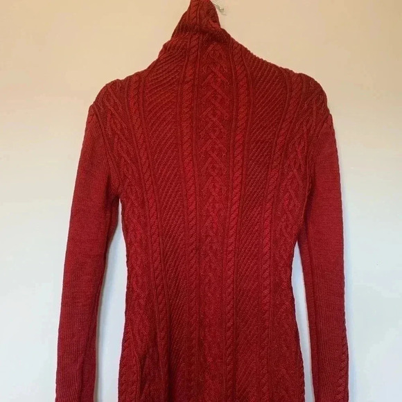 Long turtleneck sweater dress  tunic - Picture 2 of 3